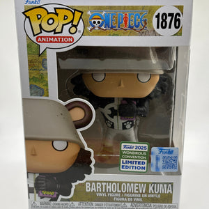 Funko POP! Animation One Piece #1876 Bartholomew Kuma 2025 Wondrous FRENLY BRICKS - Open 7 Days