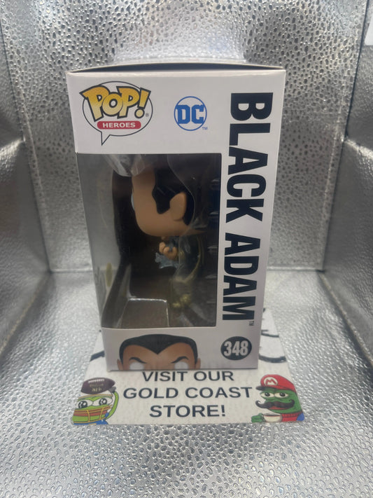 Funko POP! Heroes DC Super Heroes Black Adam #348 Glow BA.com Exclusive FRENLY BRICKS - Open 7 Days