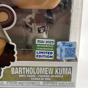 Funko POP! Animation One Piece #1876 Bartholomew Kuma 2025 Wondrous FRENLY BRICKS - Open 7 Days