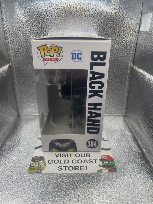 Funko Pop! Vinyl - DC Super Heroes #384 - Black Hand FRENLY BRICKS - Open 7 Days