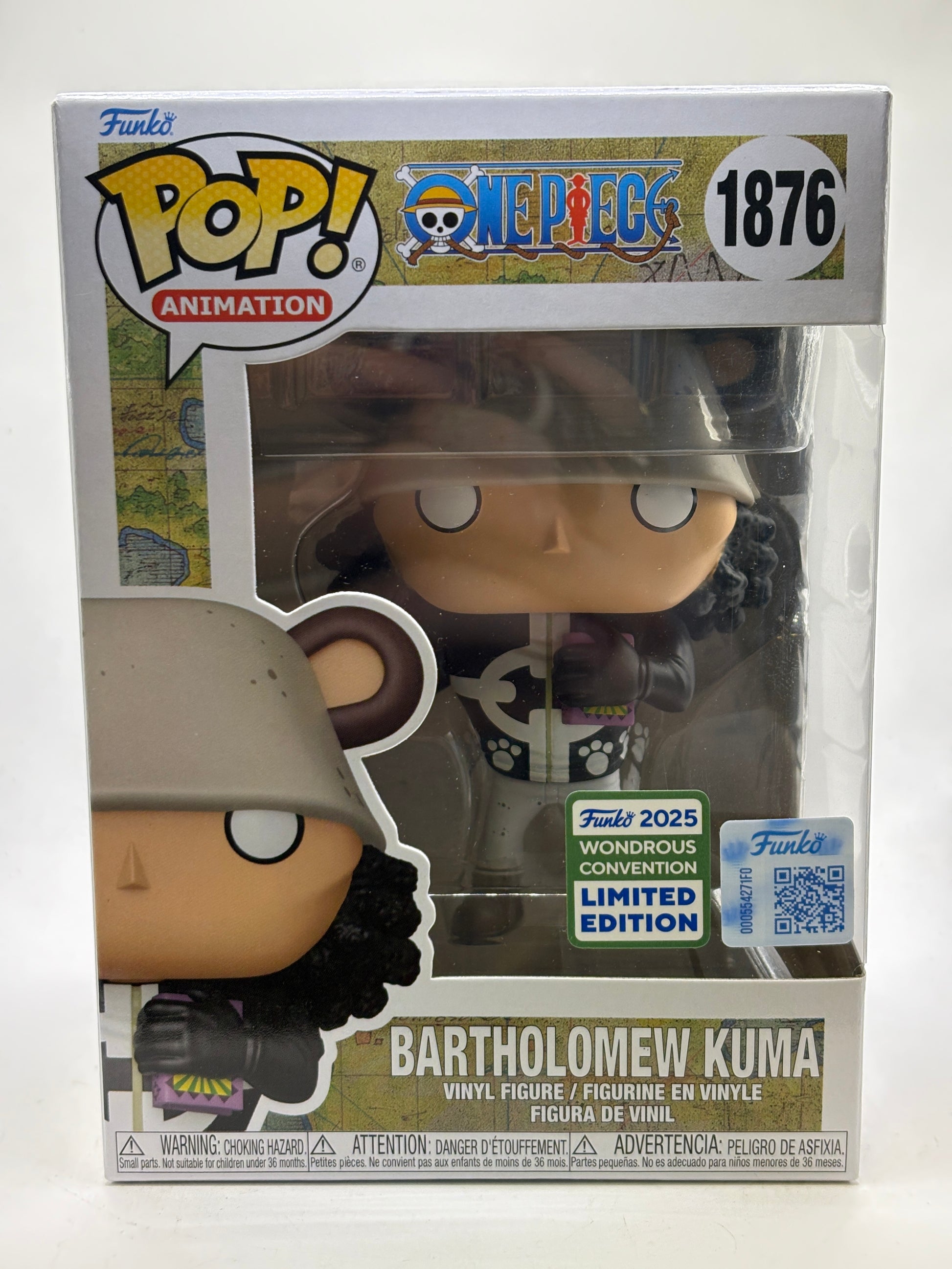 Funko POP! Animation One Piece #1876 Bartholomew Kuma 2025 Wondrous image 1