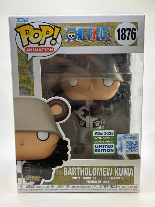 Funko POP! Animation One Piece #1876 Bartholomew Kuma 2025 Wondrous