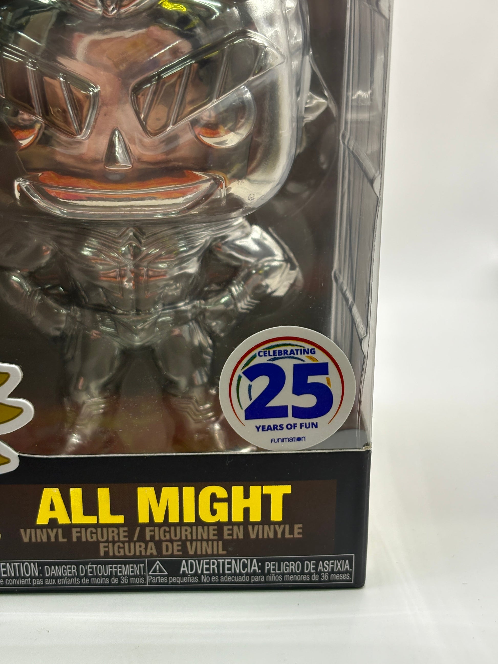 Funko POP! Animation My Hero Academia #248 All Might 25 Years of Fun FRENLY BRICKS - Open 7 Days