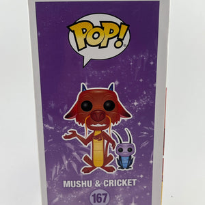 Funko POP! Disney Mulan Mushu & Cricket #167 Vinyl Figure + combined shipping FRENLY BRICKS - Open 7 Days