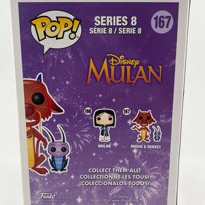 Funko POP! Disney Mulan Mushu & Cricket #167 Vinyl Figure + combined shipping FRENLY BRICKS - Open 7 Days