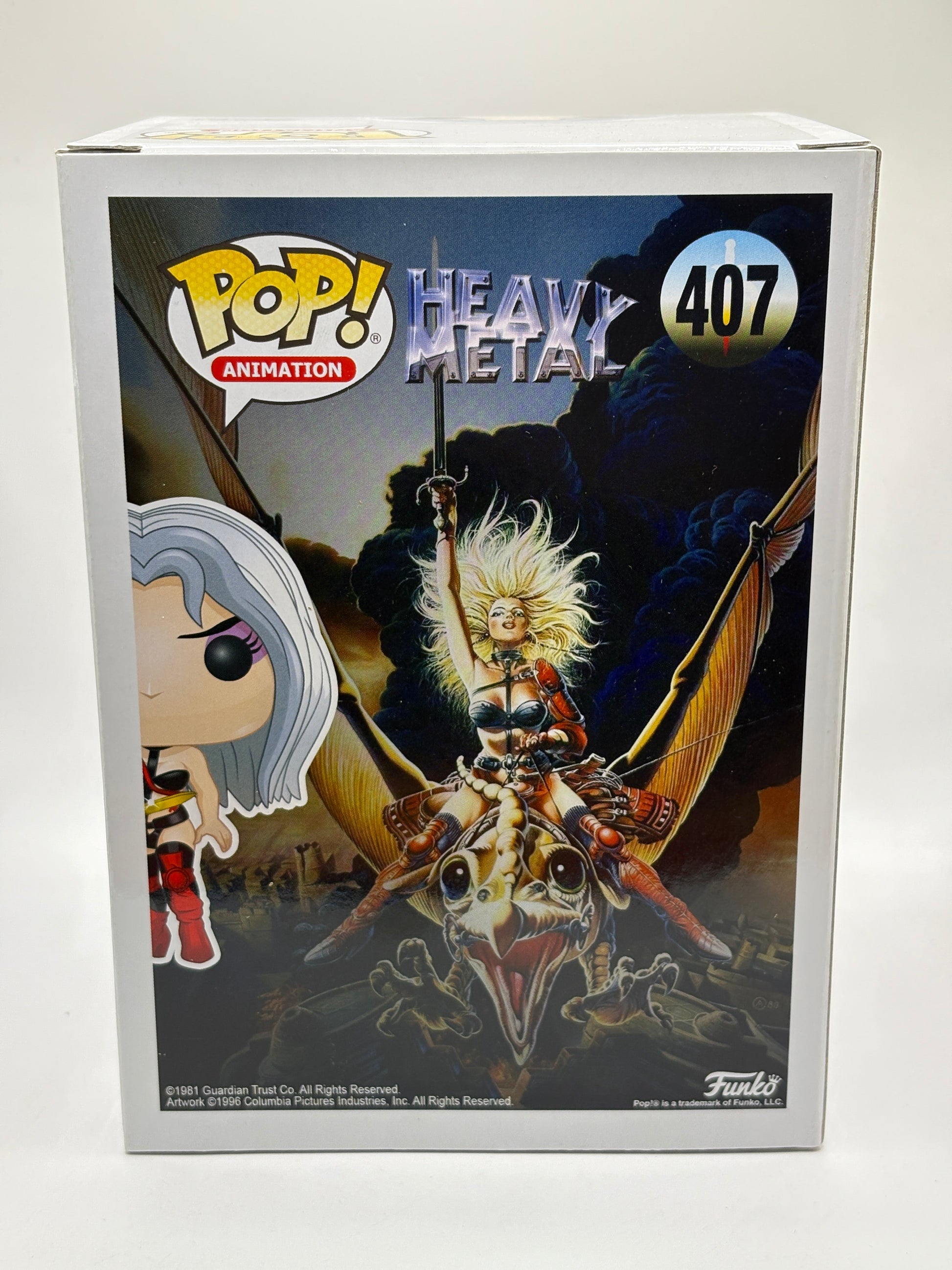 Funko POP! Animation Heavy Metal #407 Taarna 2018 Summer Convention FRENLY BRICKS - Open 7 Days