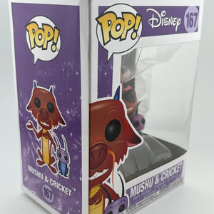 Funko POP! Disney Mulan Mushu & Cricket #167 Vinyl Figure + combined shipping FRENLY BRICKS - Open 7 Days