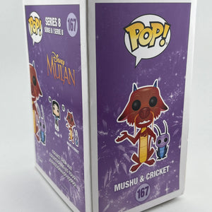 Funko POP! Disney Mulan Mushu & Cricket #167 Vinyl Figure + combined shipping FRENLY BRICKS - Open 7 Days