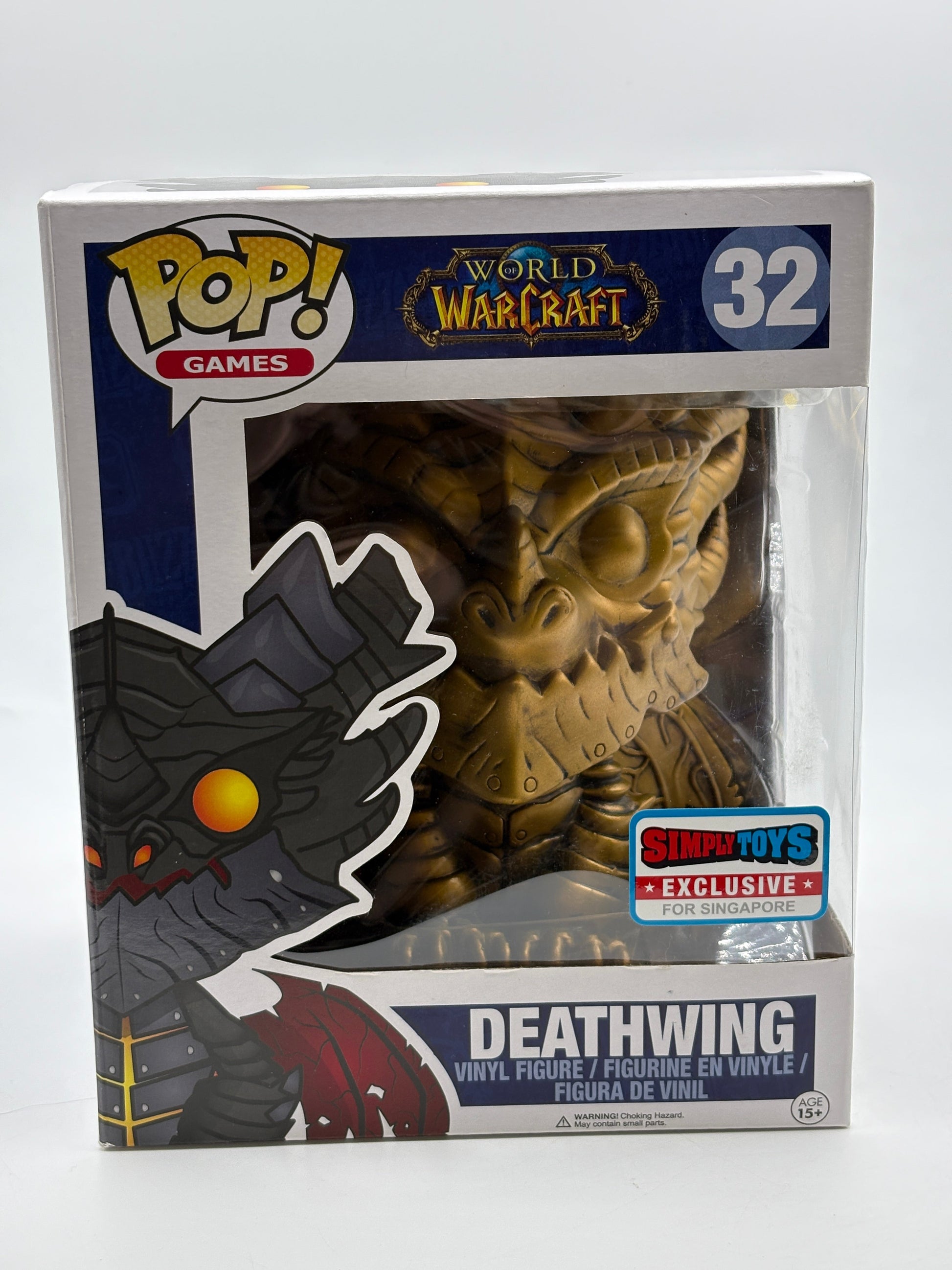 Funko POP! Games World of Warcraft #32 Deathwing Simply Toys Exclusive FRENLY BRICKS - Open 7 Days