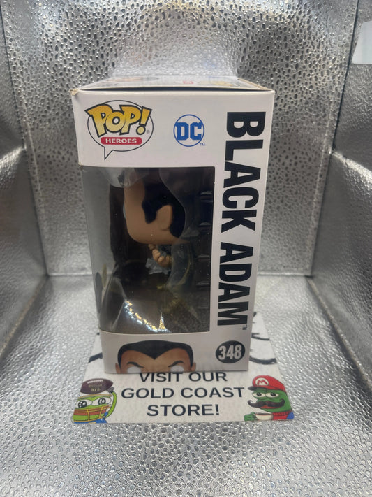 Funko POP! Heroes #348 Black Adam (Glow-In-The-Dark) - Special Edition FRENLY BRICKS - Open 7 Days