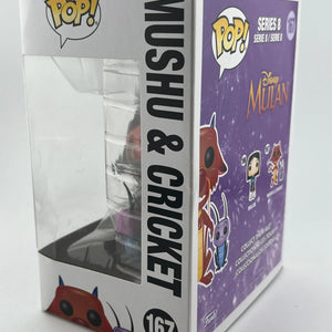 Funko POP! Disney Mulan Mushu & Cricket #167 Vinyl Figure + combined shipping FRENLY BRICKS - Open 7 Days