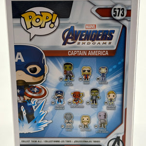 Funko POP! Avengers #573 Captain America Signed by Chris Evans w/ COA FRENLY BRICKS - Open 7 Days