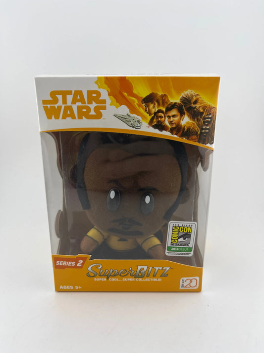 Superbitz Series 2 Star Wars Lando Calrissian Plushie 2018 San Diego Comic Con FRENLY BRICKS - Open 7 Days