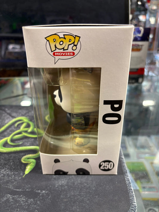 Funko Pop! Vinyl: Kung Fu Panda - Po #250 FRENLY BRICKS - Open 7 Days
