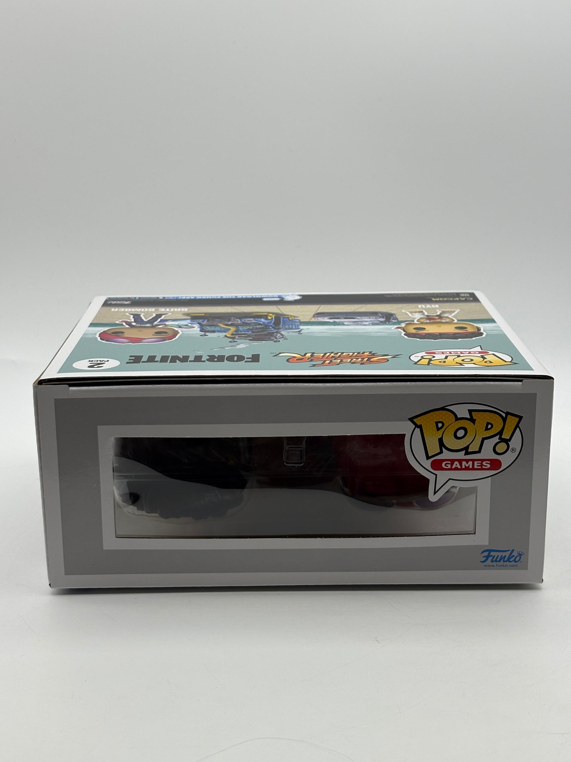 Funko POP! Games Street Fighter Fortnite Ryu & Brite Bomber 2 Pack FRENLY BRICKS - Open 7 Days