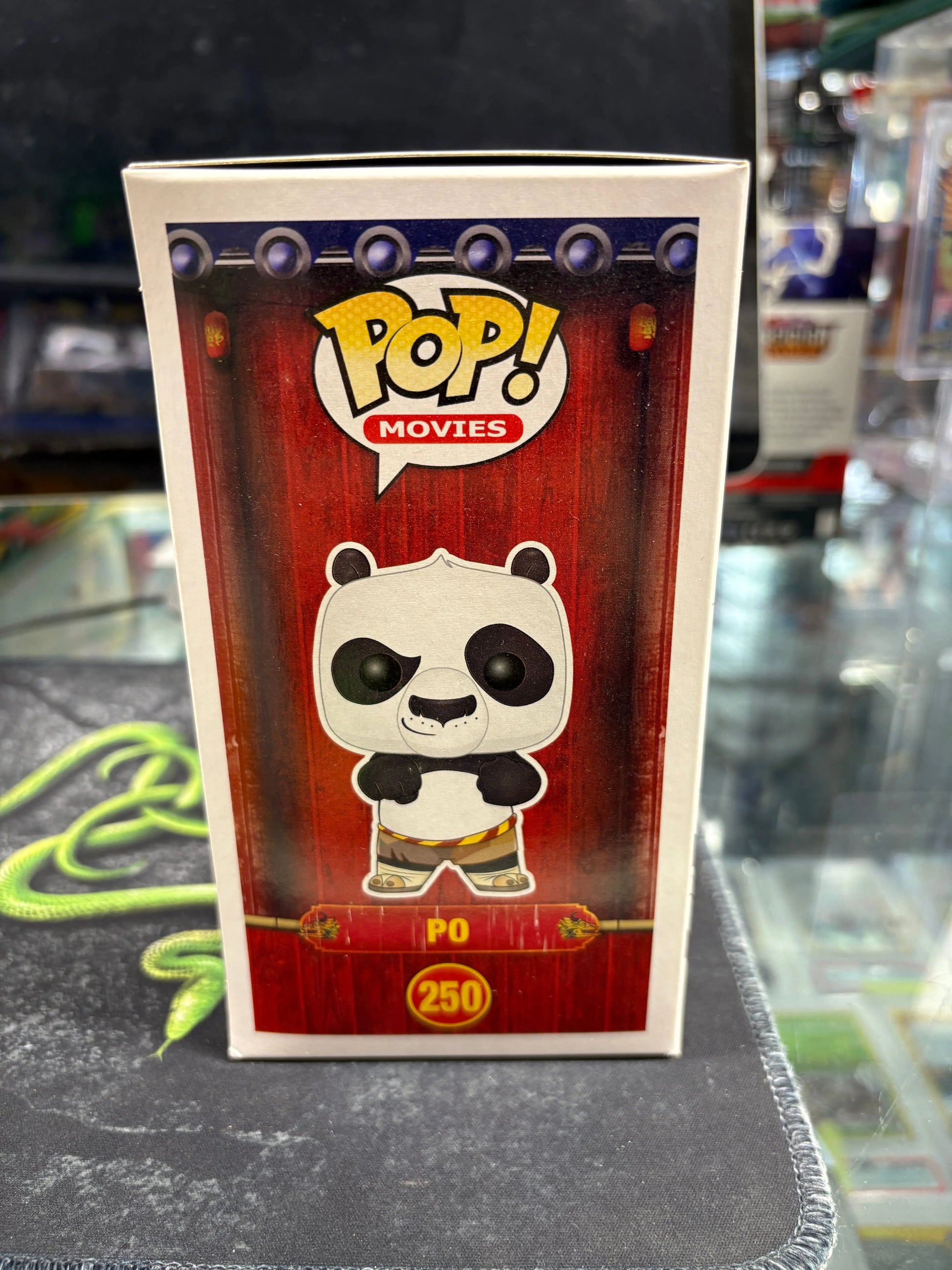 Funko Pop! Vinyl: Kung Fu Panda - Po #250 FRENLY BRICKS - Open 7 Days