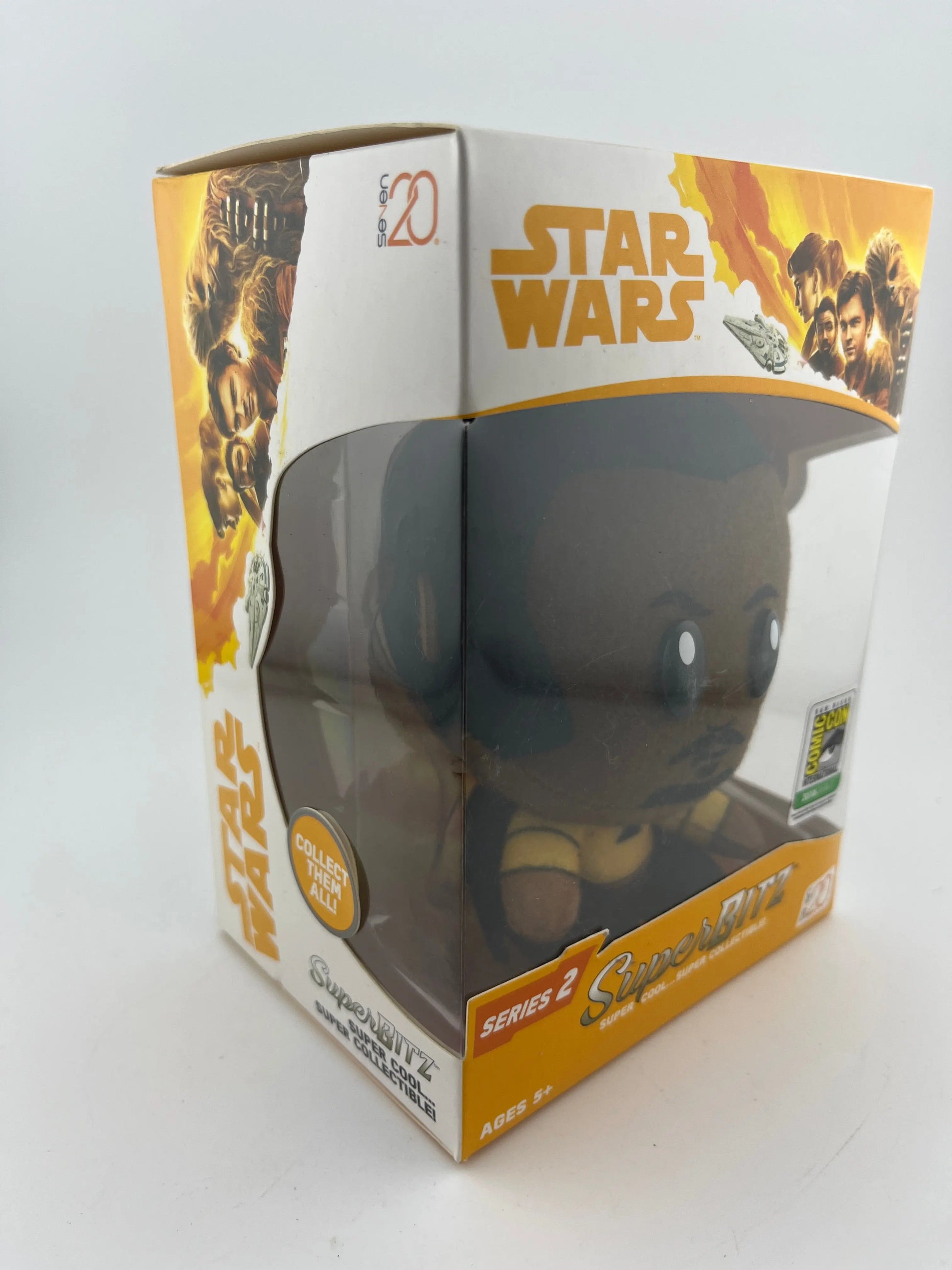 Superbitz Series 2 Star Wars Lando Calrissian Plushie 2018 San Diego Comic Con FRENLY BRICKS - Open 7 Days