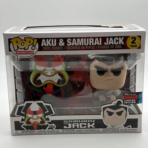 Funko POP! Animation Samurai Jack 2 Pack Aku & Samurai Jack 2019 Fall FRENLY BRICKS - Open 7 Days