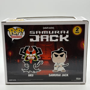 Funko POP! Animation Samurai Jack 2 Pack Aku & Samurai Jack 2019 Fall FRENLY BRICKS - Open 7 Days