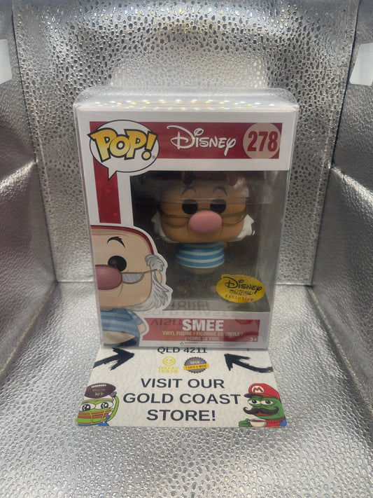 Funko Pop Disney Peter Pan #278 Smee Disney Treasures Exclusive Vinyl Figure FRENLY BRICKS - Open 7 Days