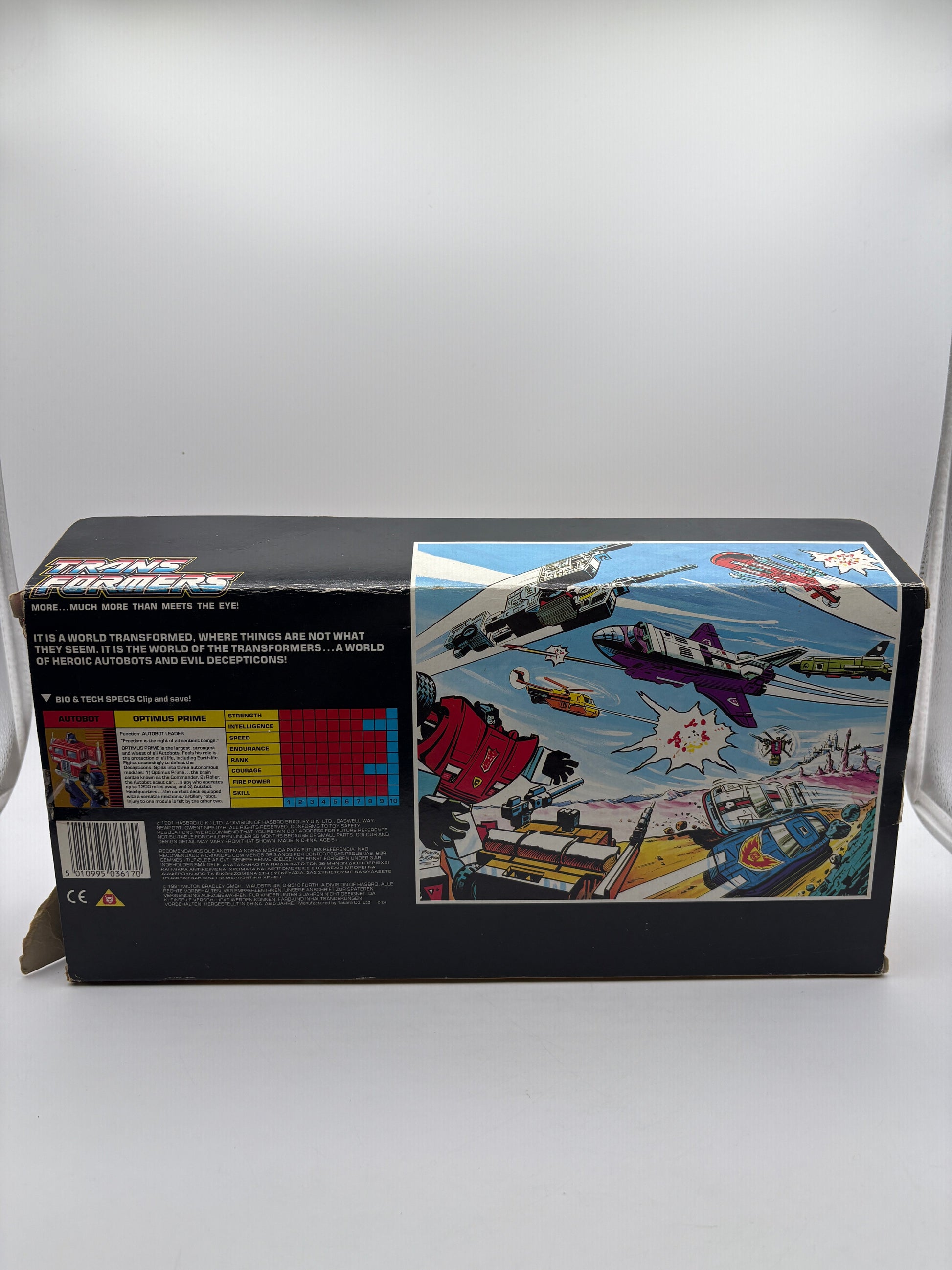 Hasbro Transformers G1 Optimus Prime (Europe Packing) Rare In Box FRENLY BRICKS - Open 7 Days