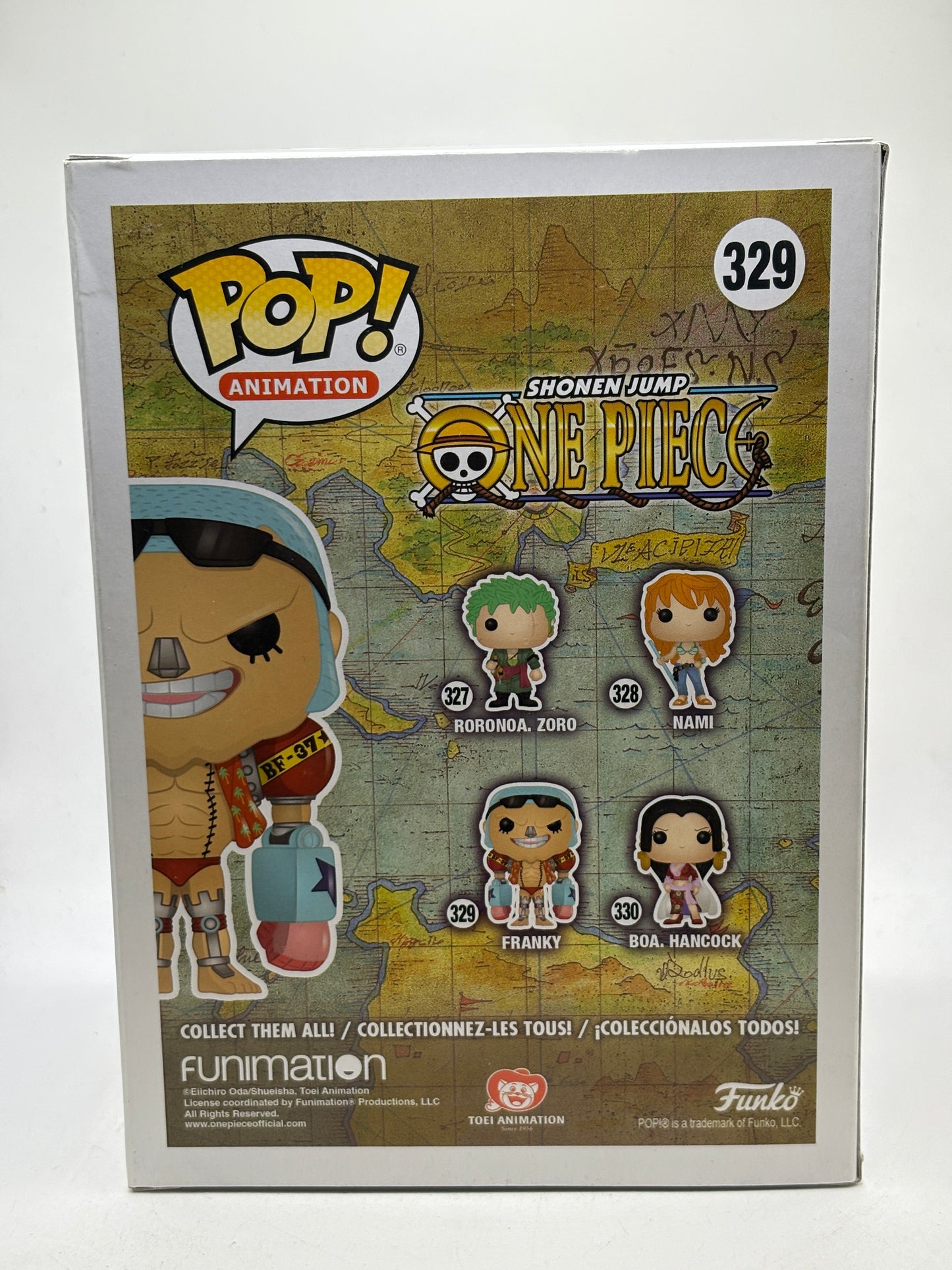 Funko POP! Animation One Piece #329 Franky Vinyl Figure 2017