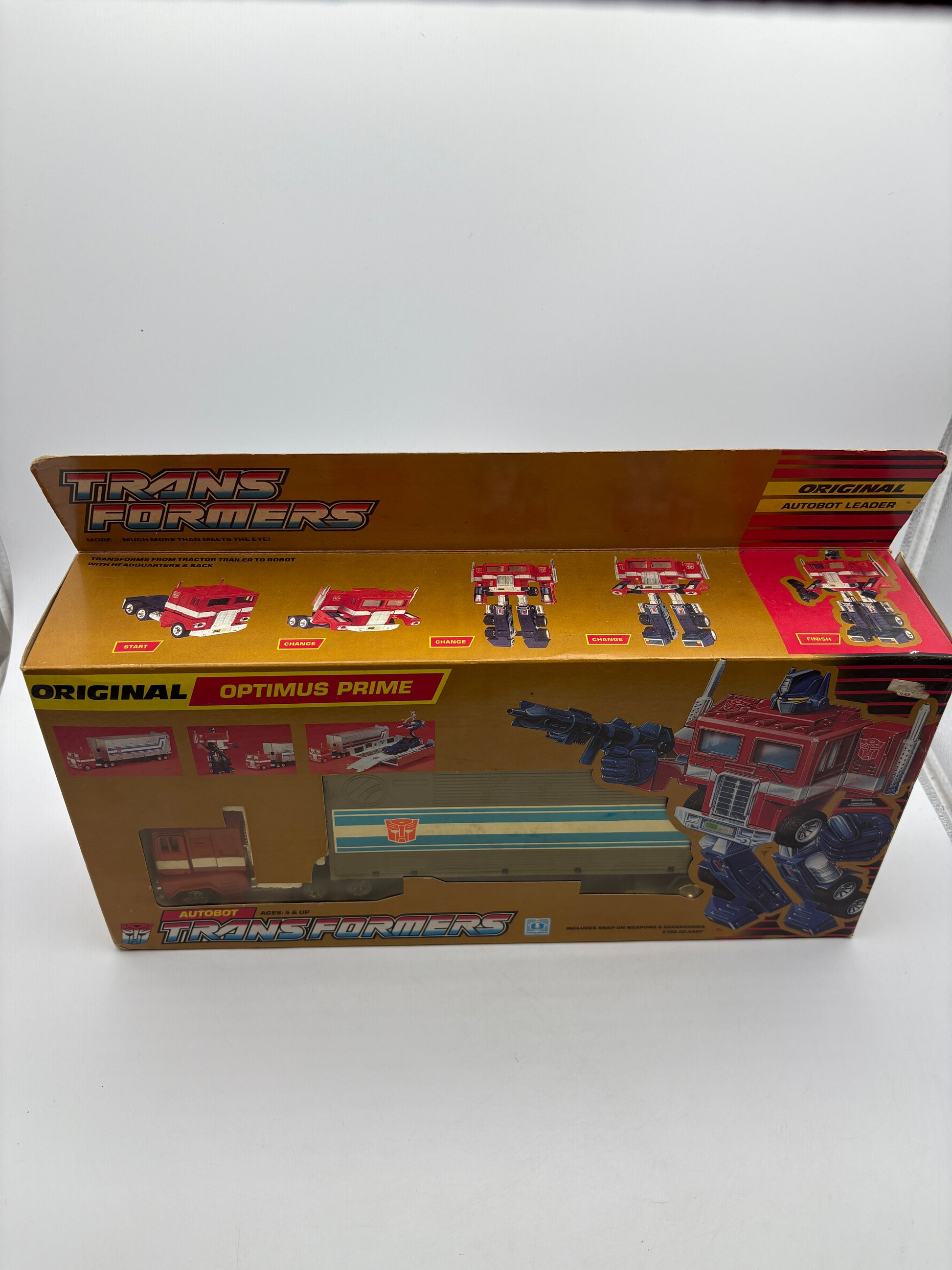 Hasbro Transformers G1 Optimus Prime (Europe Packing) Rare In Box FRENLY BRICKS - Open 7 Days