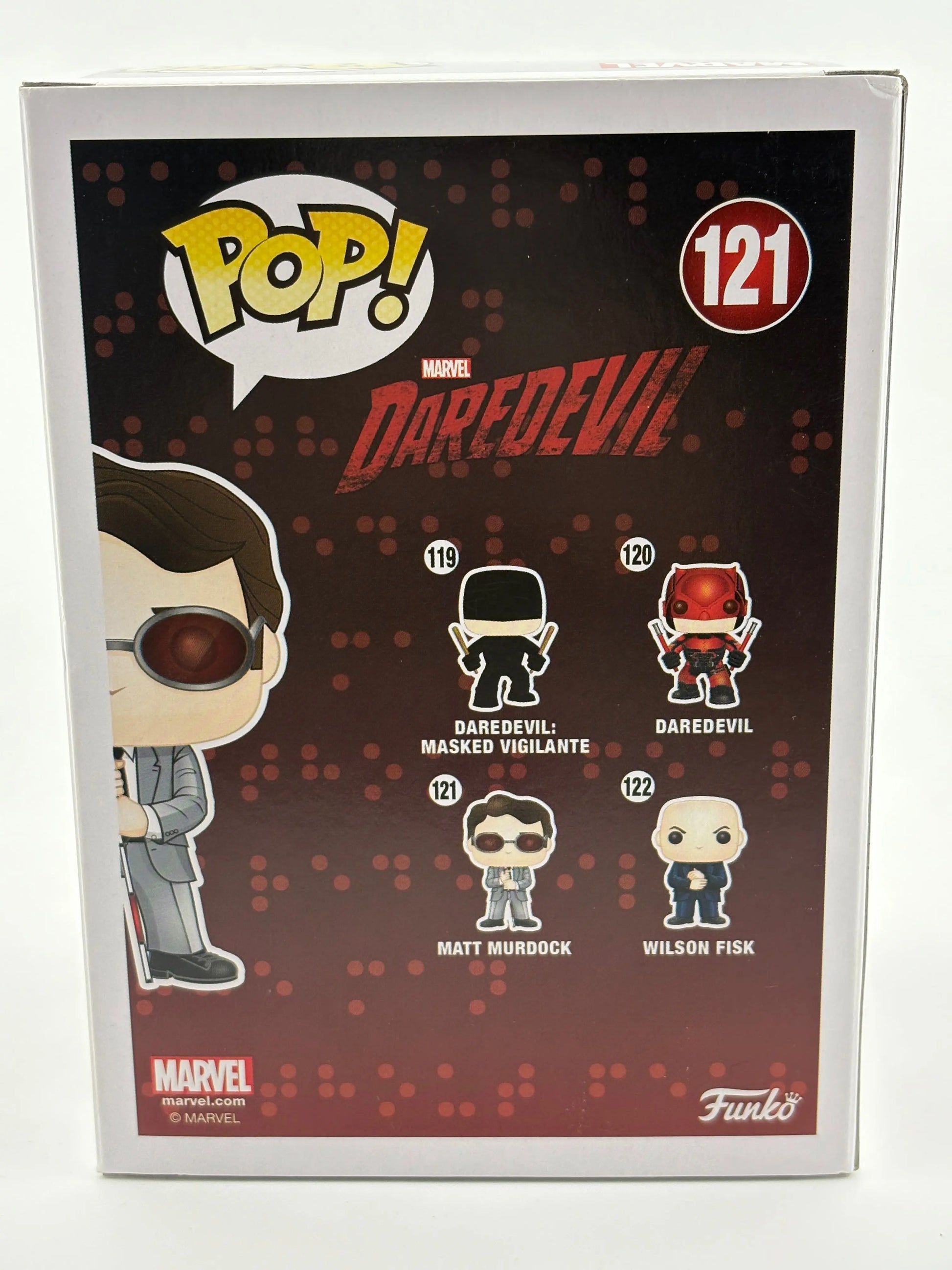 Funko POP! Marvel Daredevil #121 Matt Murdock FRENLY BRICKS - Open 7 Days