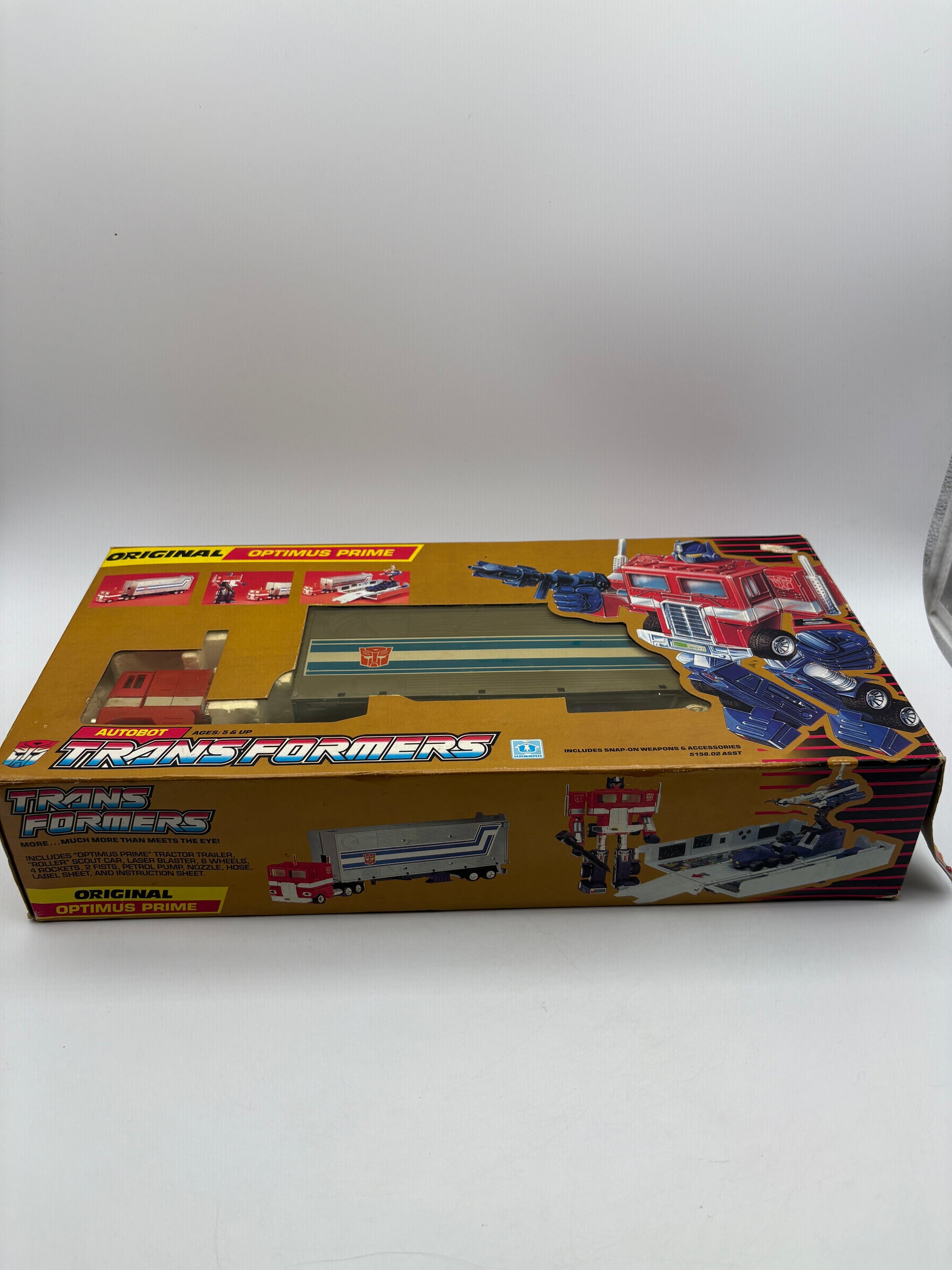 Hasbro Transformers G1 Optimus Prime (Europe Packing) Rare In Box FRENLY BRICKS - Open 7 Days