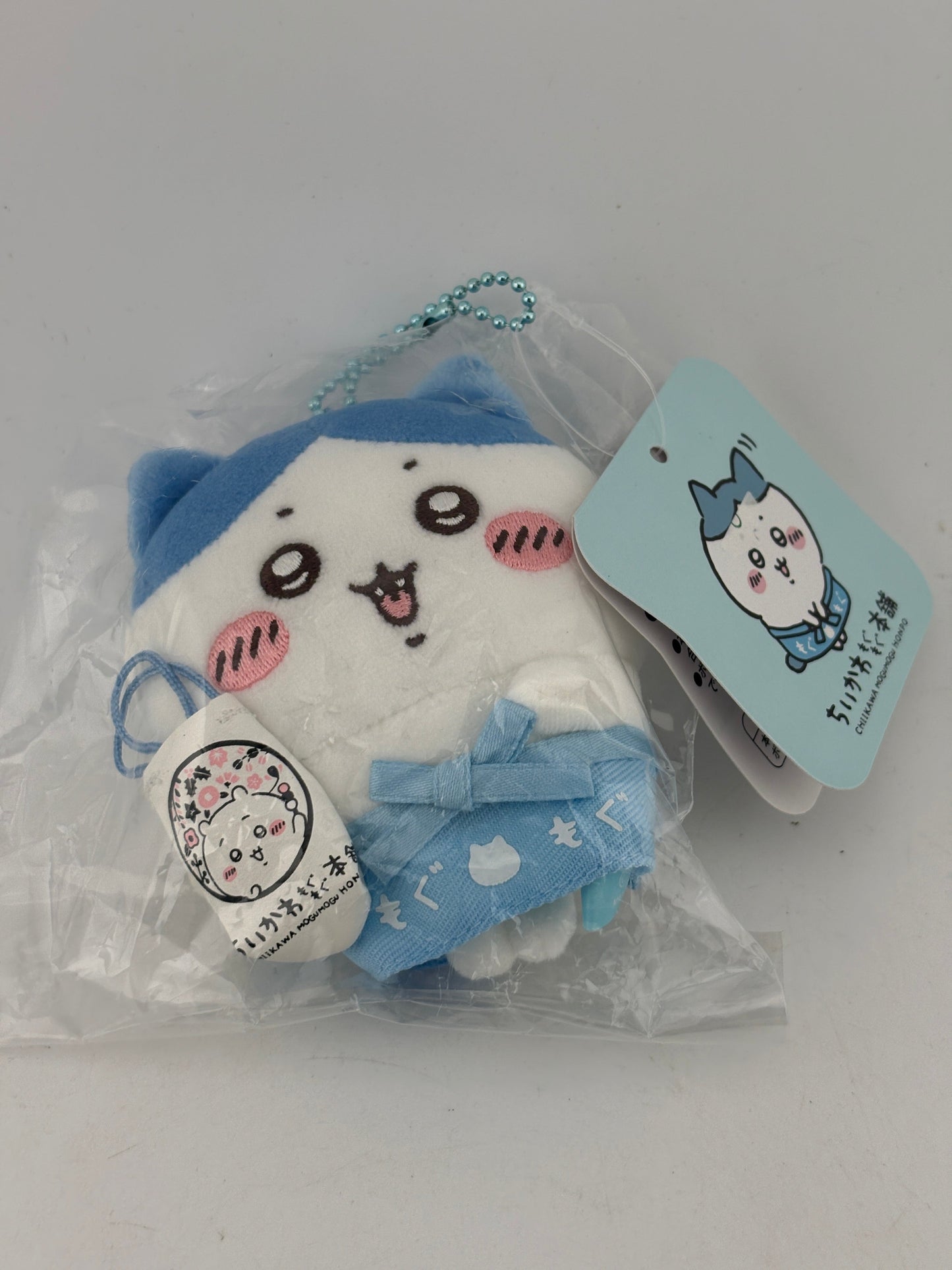 Chiikawa Hachiware Clerk Mascot 11cm Plush Key Chain Fushimiinari Mogumogu Honpo FRENLY BRICKS - Open 7 Days