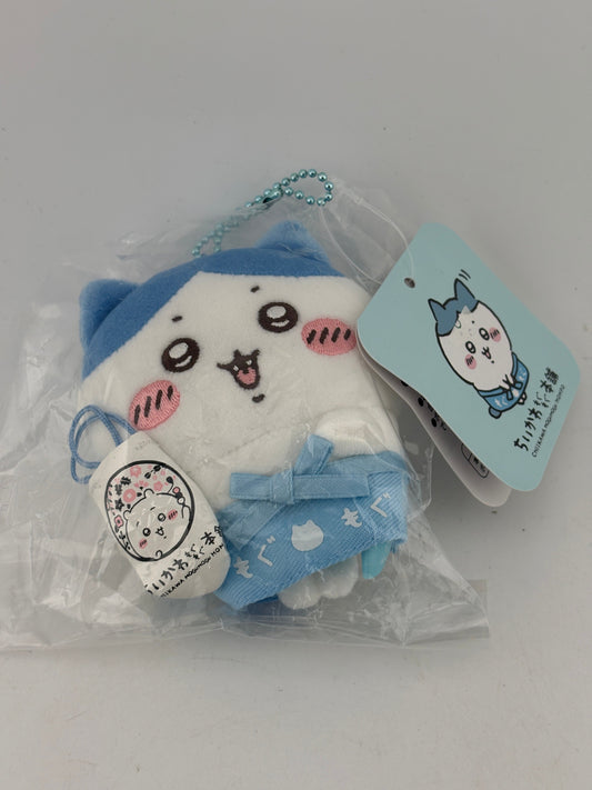 Chiikawa Hachiware Clerk Mascot 11cm Plush Key Chain Fushimiinari Mogumogu Honpo FRENLY BRICKS - Open 7 Days