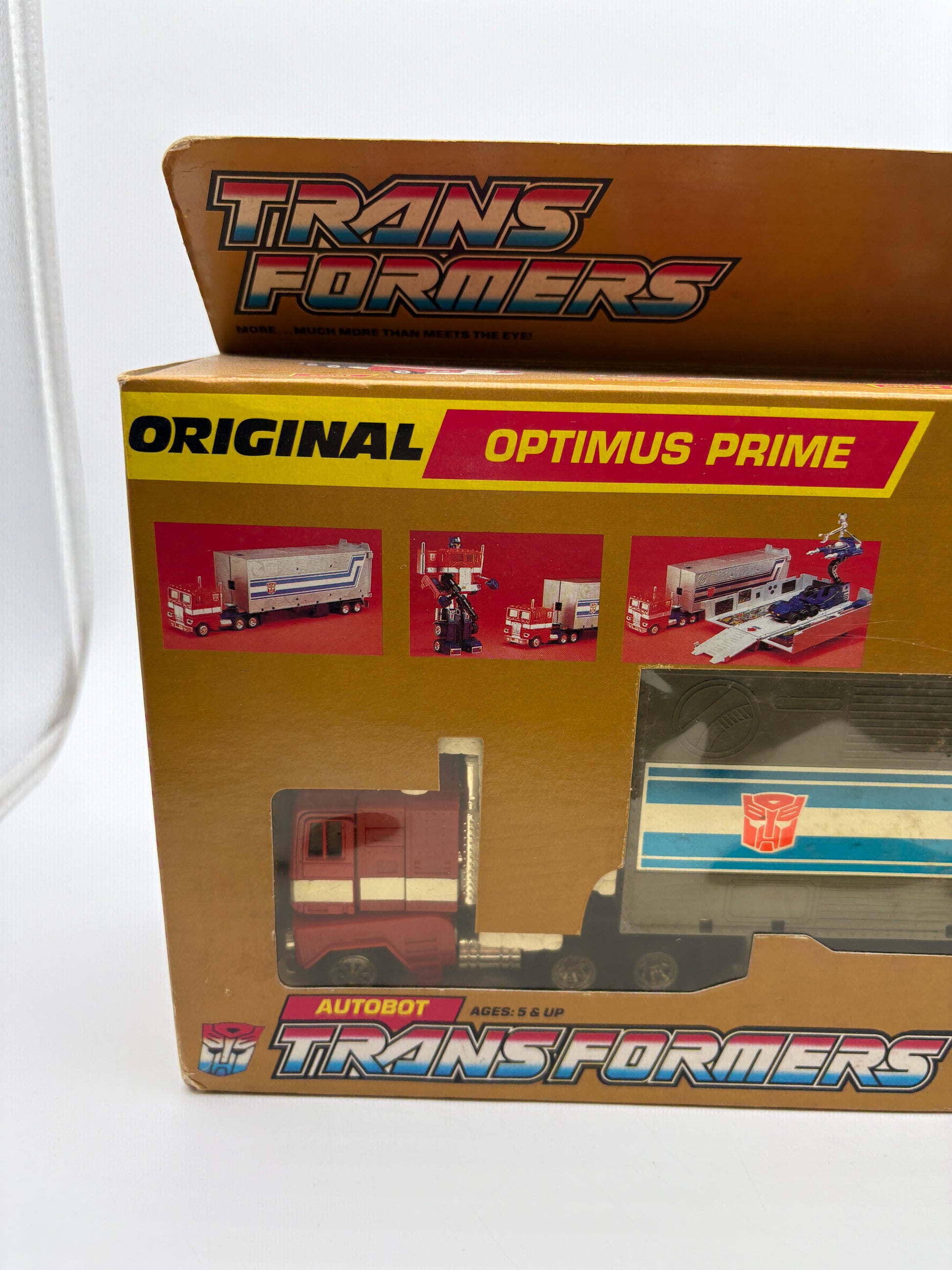Hasbro Transformers G1 Optimus Prime (Europe Packing) Rare In Box FRENLY BRICKS - Open 7 Days