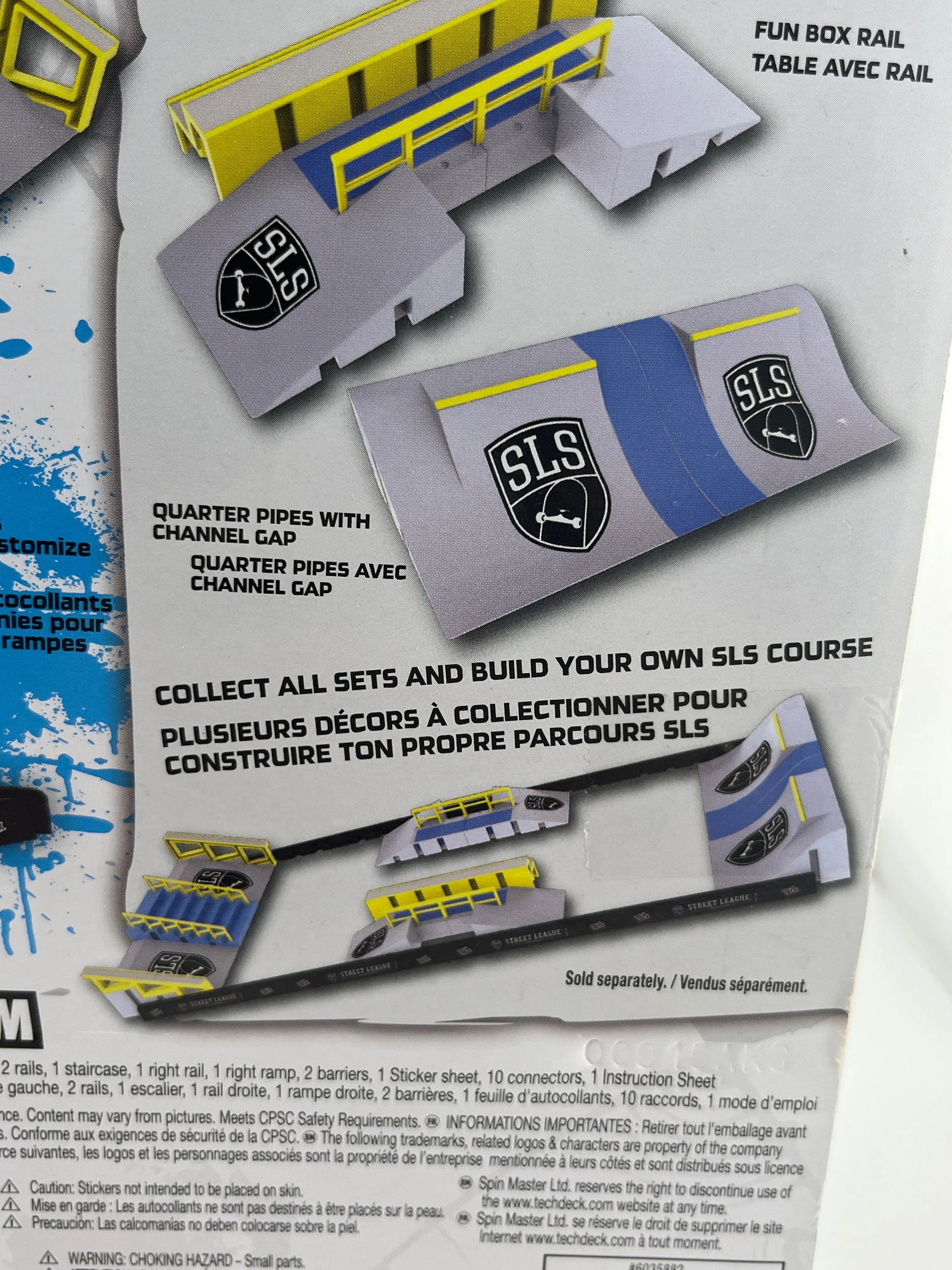 Tech Deck SLS Pro Series Handrail with Hubba incl. Signature Primitive Pro Board FRENLY BRICKS - Open 7 Days