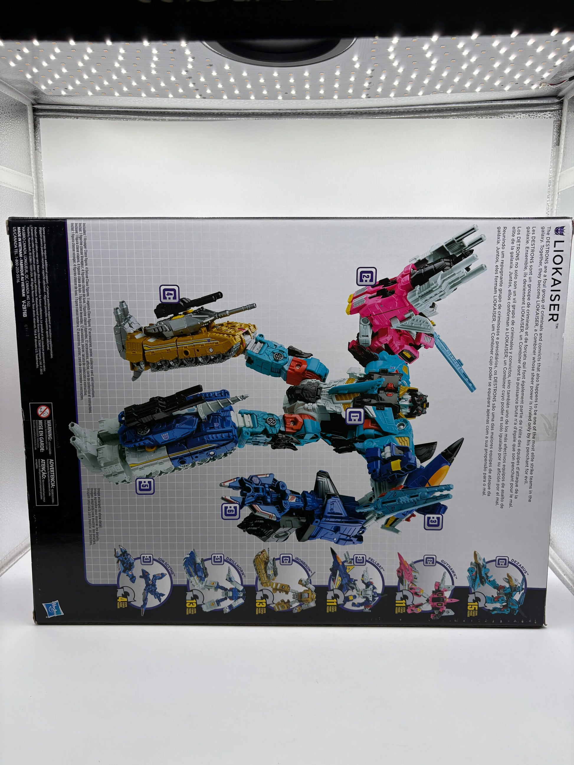 Transformers Generations Platinum Edition Combiner Wars Liokaiser Sealed FRENLY BRICKS - Open 7 Days