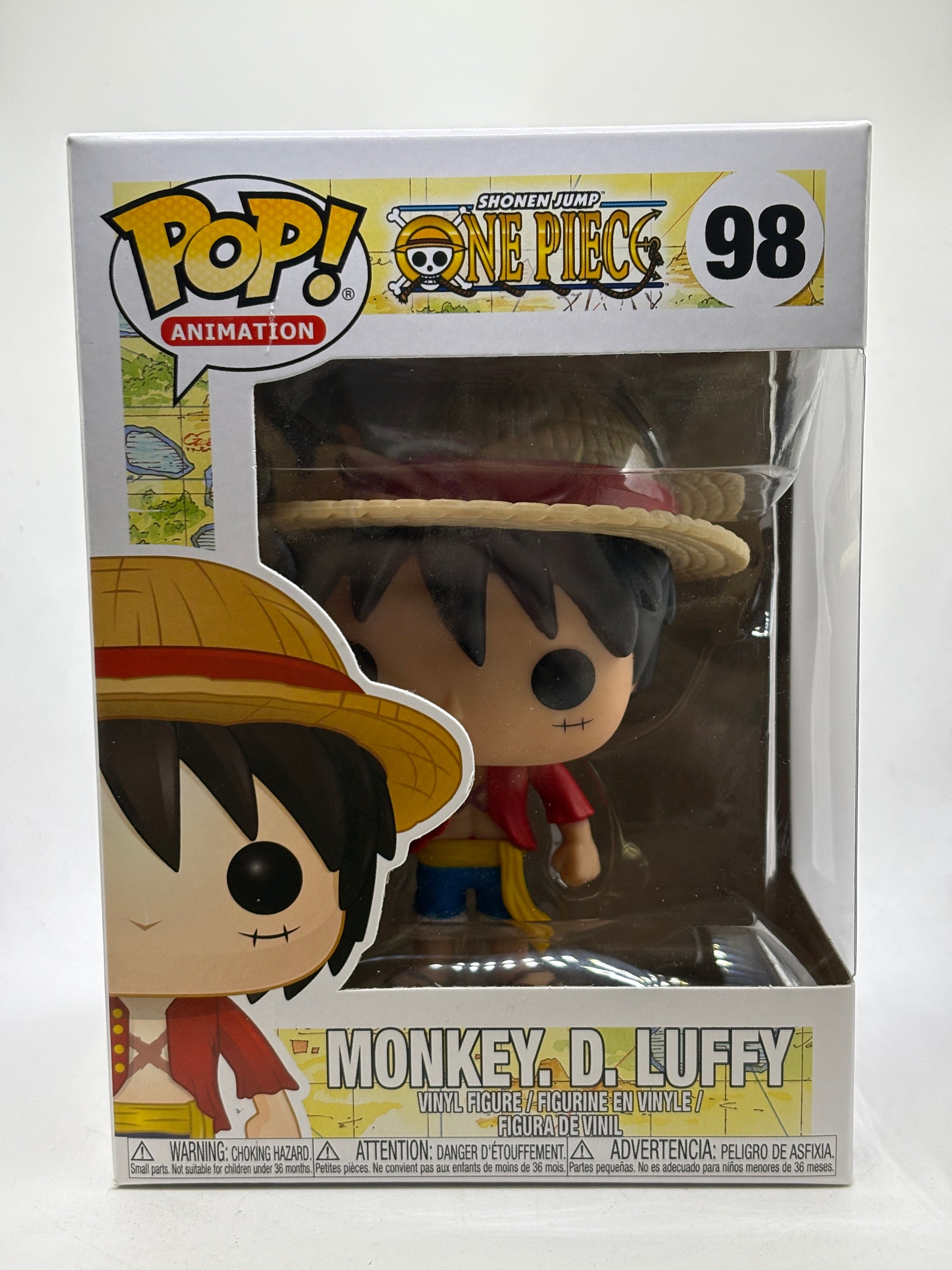 Funko POP! Animation One Piece #98 Monkey D. Luffy Vinyl Figure 2020 image 1