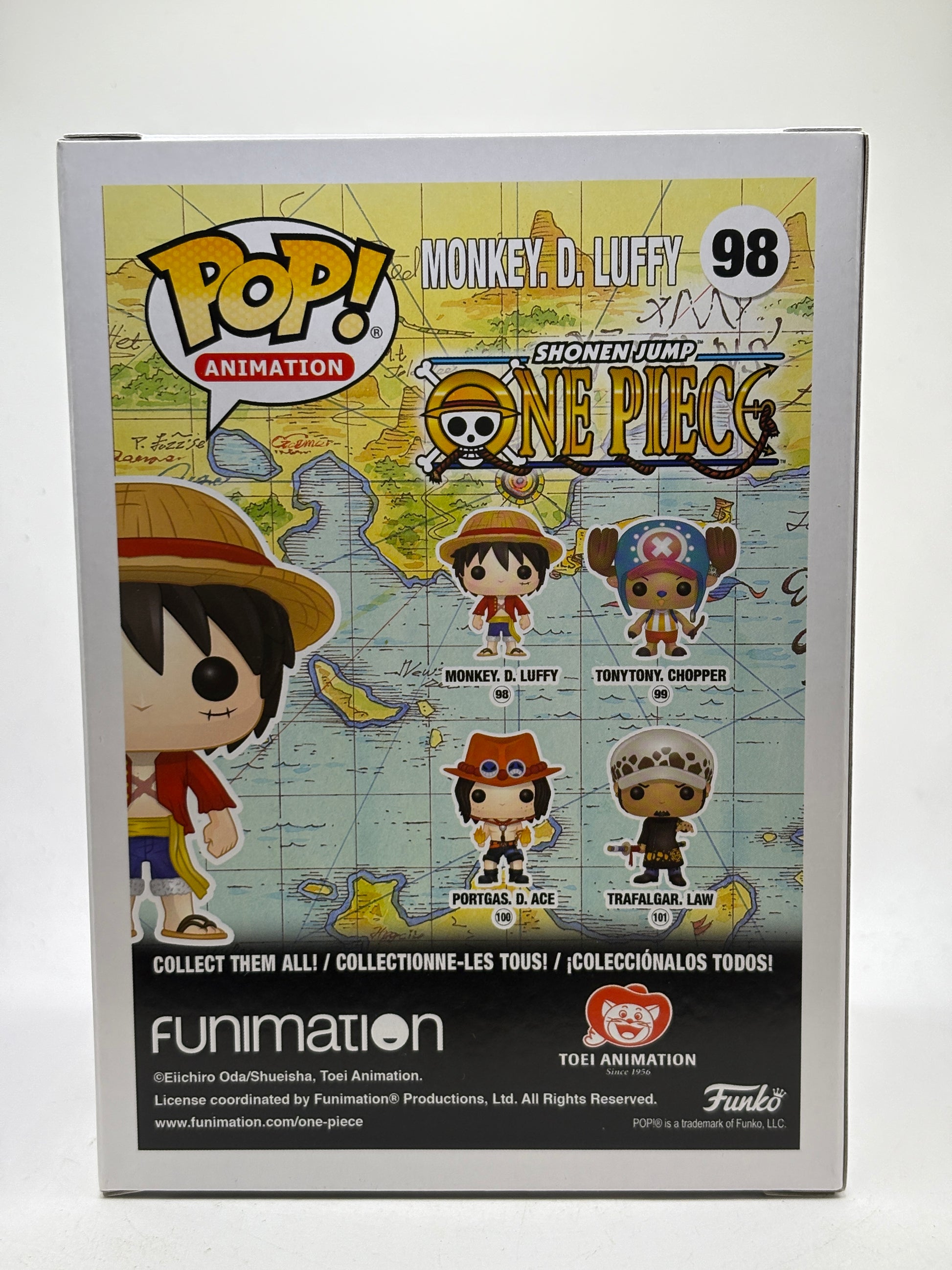 Funko POP! Animation One Piece #98 Monkey D. Luffy Vinyl Figure 2020 image 3