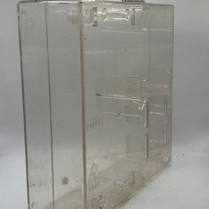Official Nintendo Game Boy Clear Plastic OEM Play it Loud Hard Case Damage FRENLY BRICKS - Open 7 Days