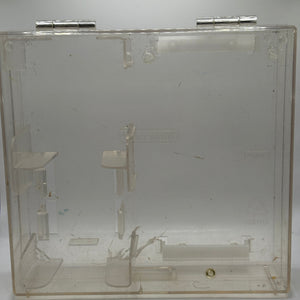 Official Nintendo Game Boy Clear Plastic OEM Play it Loud Hard Case Damage FRENLY BRICKS - Open 7 Days