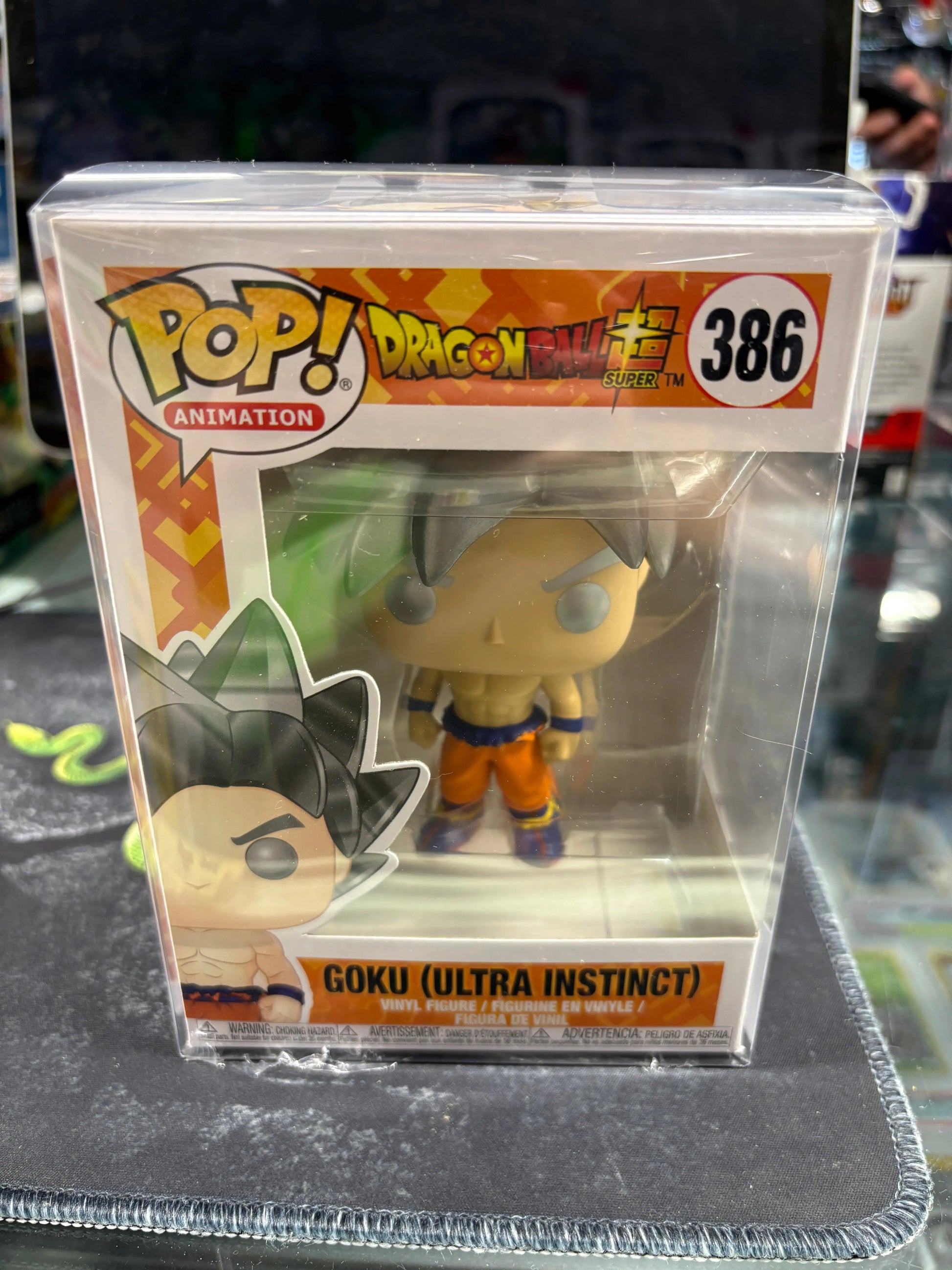 Funko Pop! Vinyl: Dragon Ball - Goku (Ultra Instinct Form) #386 FRENLY BRICKS - Open 7 Days