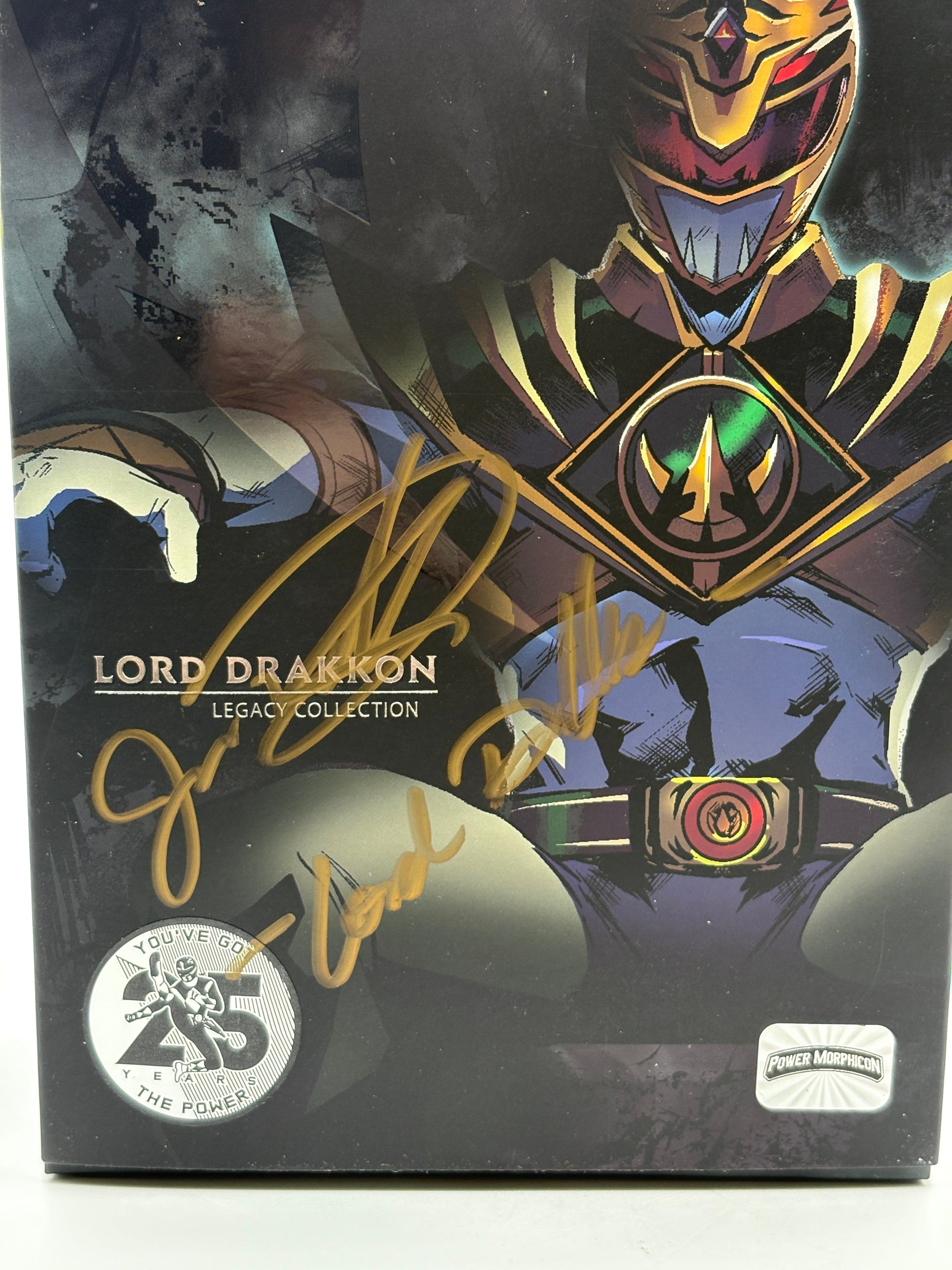 Bandai Saban’s Power Rangers 25 Years - Lord Drakkon Legacy Collection Signed FRENLY BRICKS - Open 7 Days