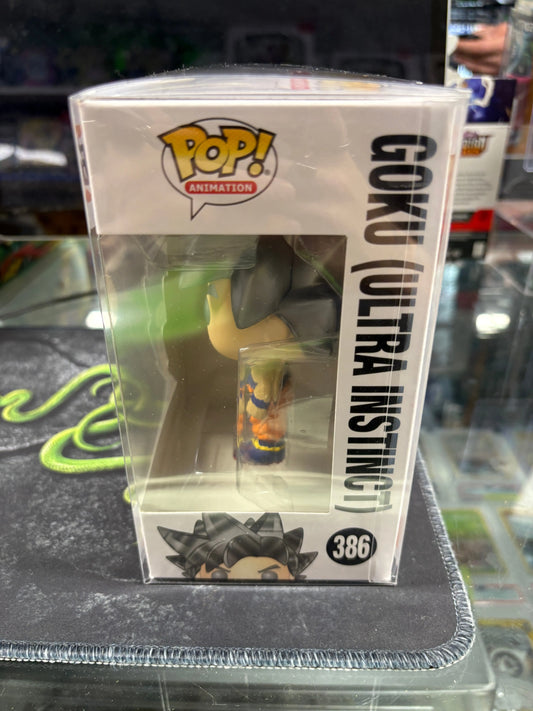 Funko Pop! Vinyl: Dragon Ball - Goku (Ultra Instinct Form) #386 FRENLY BRICKS - Open 7 Days