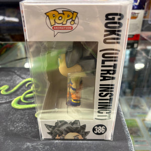 Funko Pop! Vinyl: Dragon Ball - Goku (Ultra Instinct Form) #386 FRENLY BRICKS - Open 7 Days