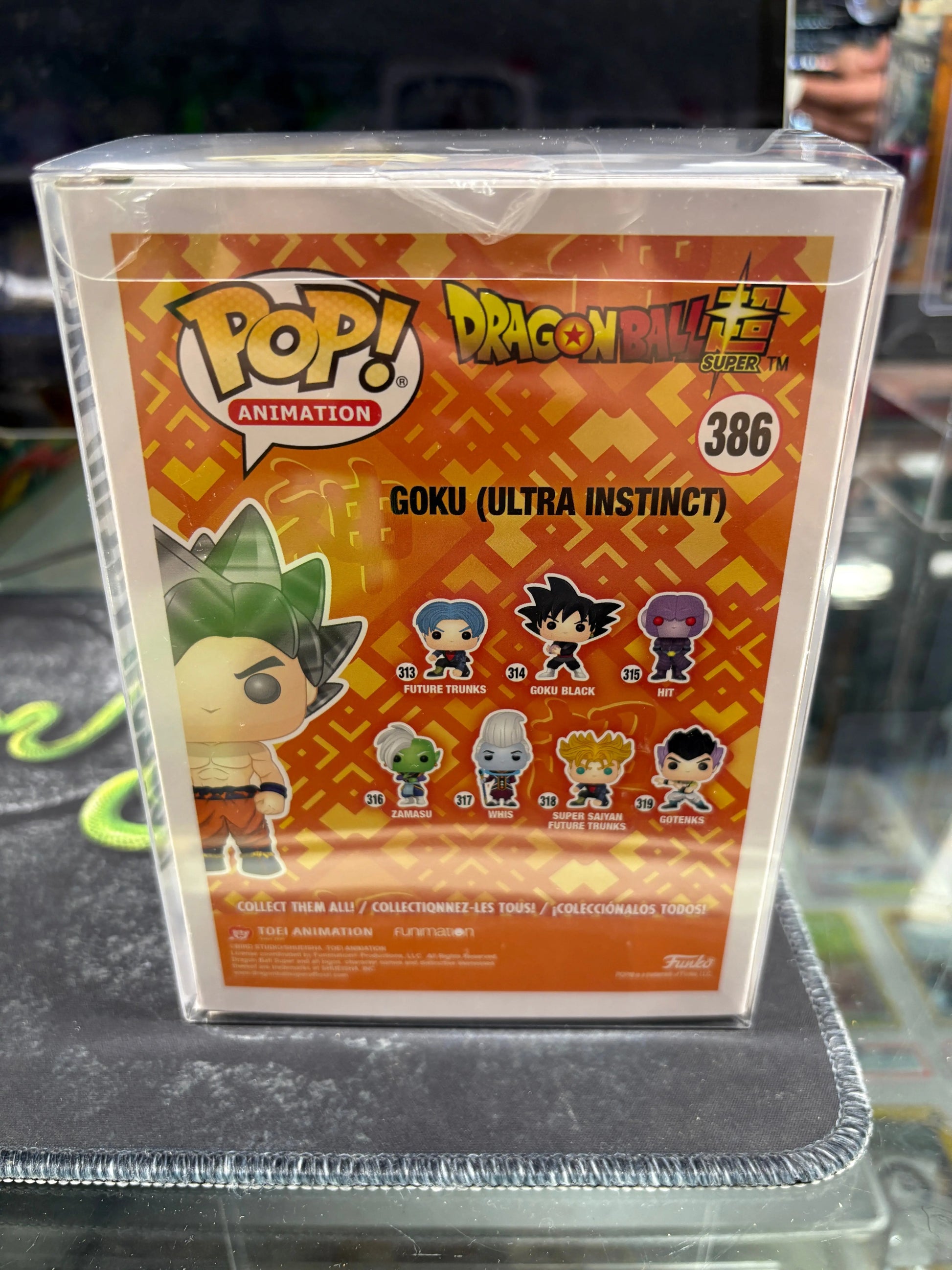 Funko Pop! Vinyl: Dragon Ball - Goku (Ultra Instinct Form) #386 FRENLY BRICKS - Open 7 Days