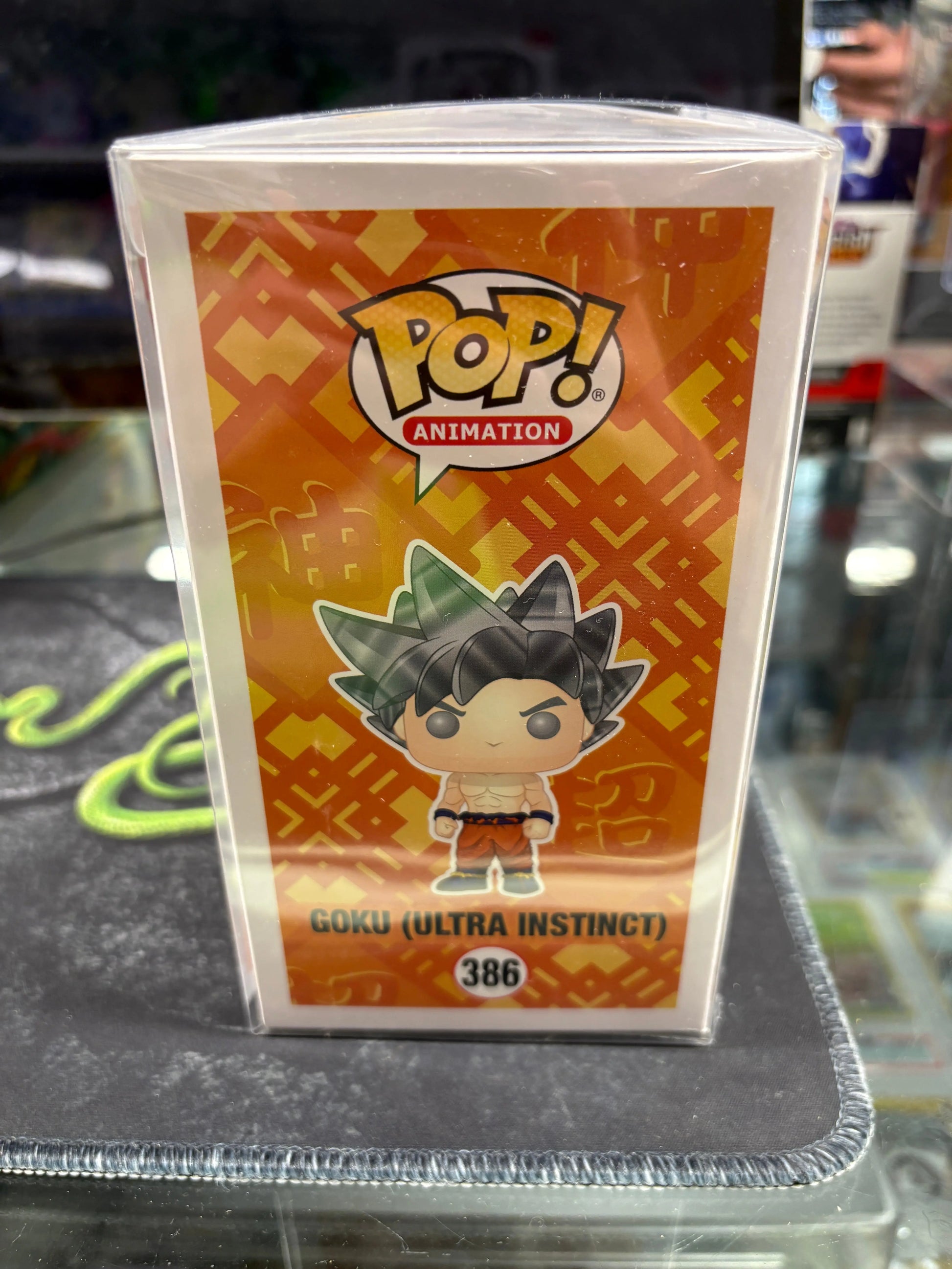 Funko Pop! Vinyl: Dragon Ball - Goku (Ultra Instinct Form) #386 FRENLY BRICKS - Open 7 Days