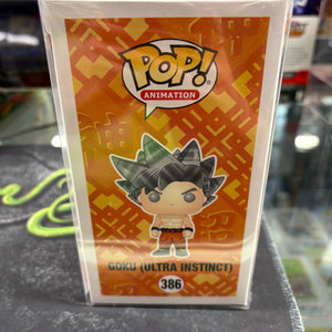 Funko Pop! Vinyl: Dragon Ball - Goku (Ultra Instinct Form) #386 FRENLY BRICKS - Open 7 Days