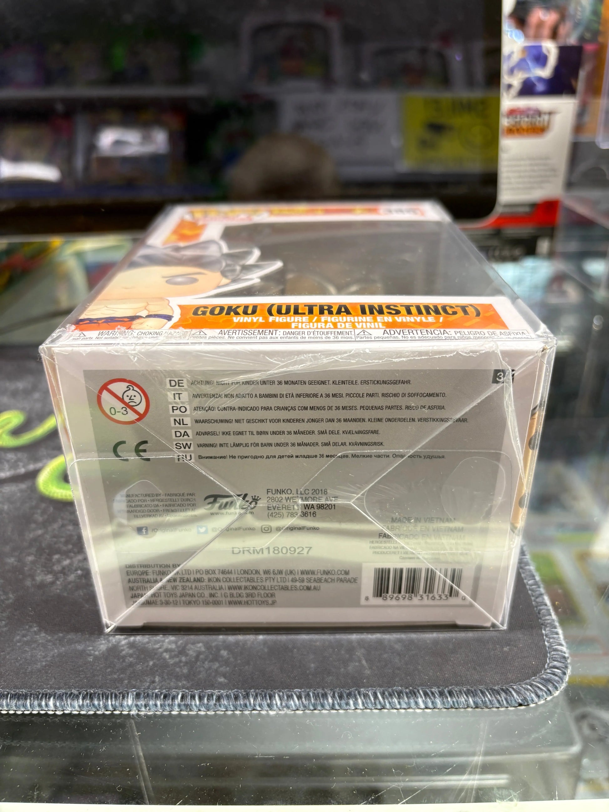 Funko Pop! Vinyl: Dragon Ball - Goku (Ultra Instinct Form) #386 FRENLY BRICKS - Open 7 Days