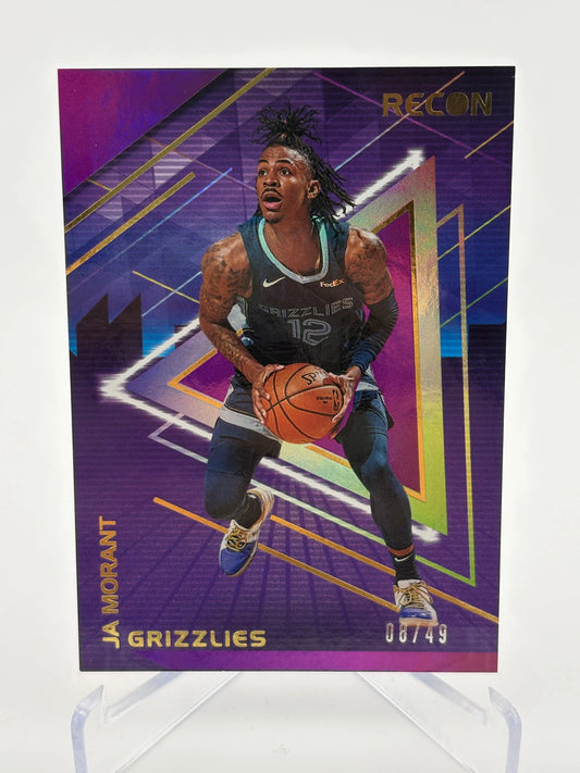 2020-21 Panini Recon Ja Morant /49 #4 FRENLY BRICKS - Open 7 Days