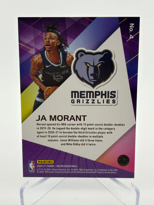 2020-21 Panini Recon Ja Morant /49 #4 FRENLY BRICKS - Open 7 Days