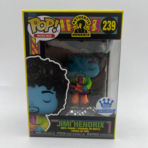 Funko POP Rocks Authentic Hendrix Jimi Hendrix Blacklight #239 +combinedshipping FRENLY BRICKS - Open 7 Days