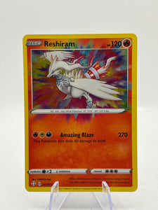 Pokemon TCG Sword Shield Shining Fates - Reshiram 017/072 Amazing Rare NM
